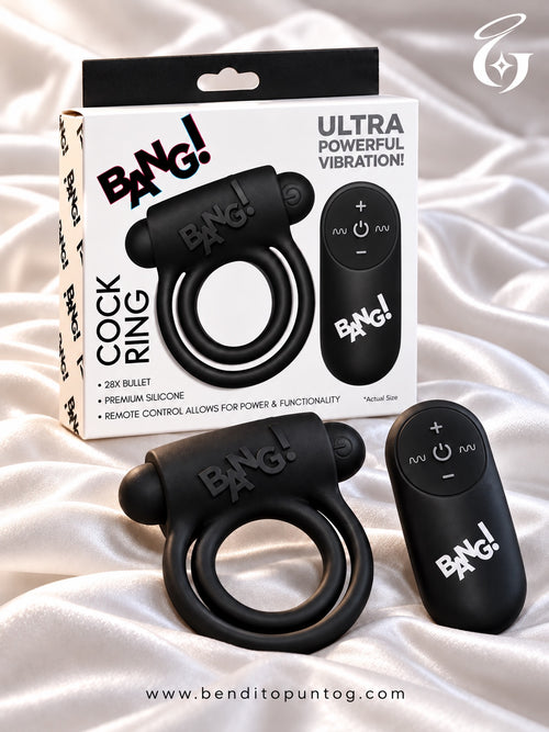 BANG Black con empaque y control remoto