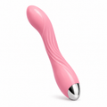Unlock Rose MH1Y masajeador curvo Rose Pink sobre fondo blanco